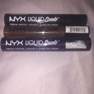 3 NYXMatte Lip Sticks